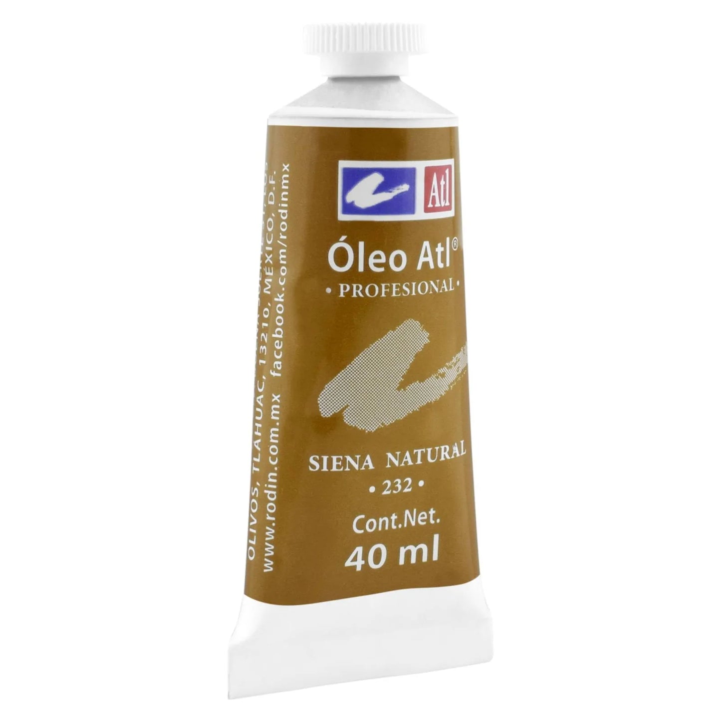 PINTURA AL OLEO ATL T-14 40ML SIENA NATURAL NO 232 11493