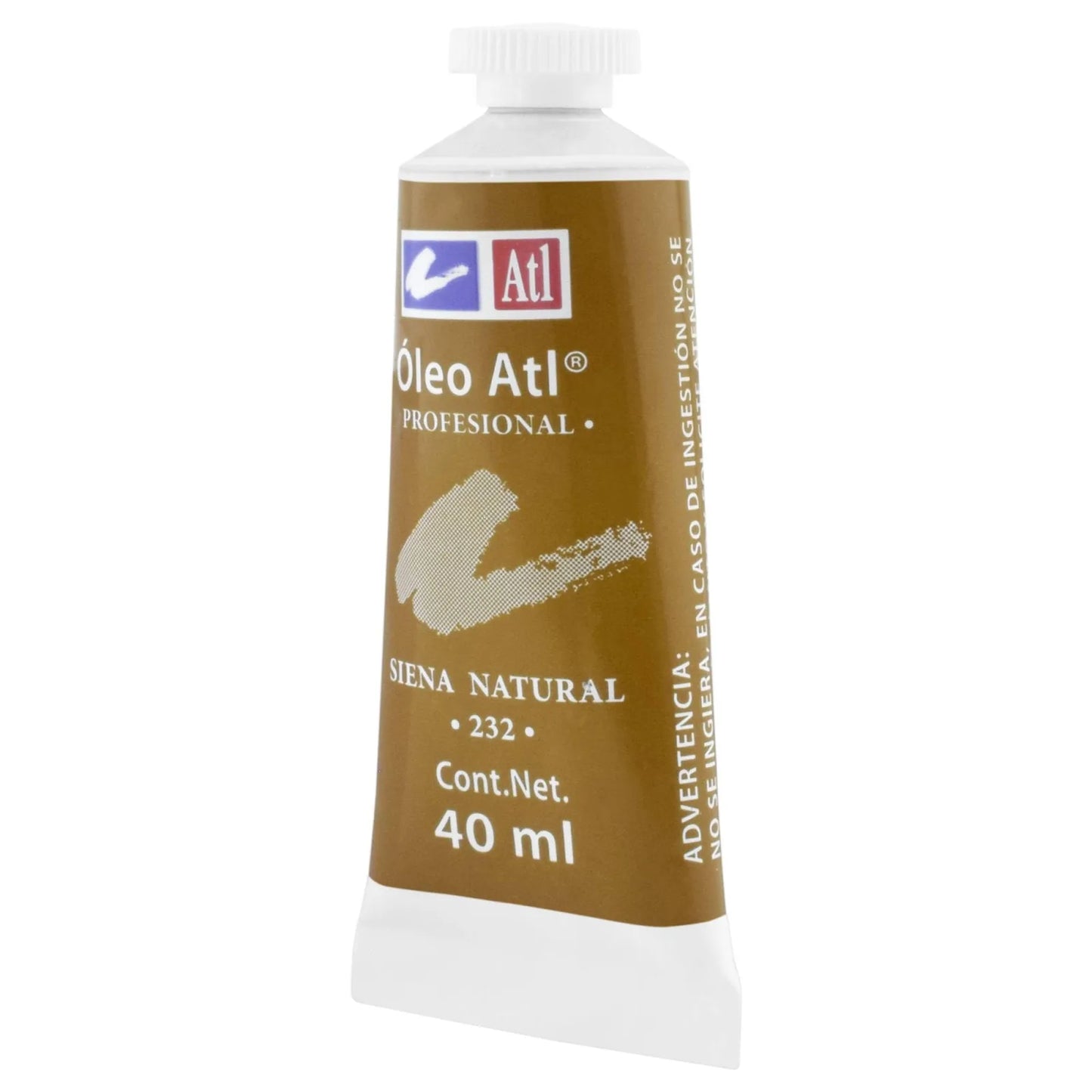 PINTURA AL OLEO ATL T-14 40ML SIENA NATURAL NO 232 11493