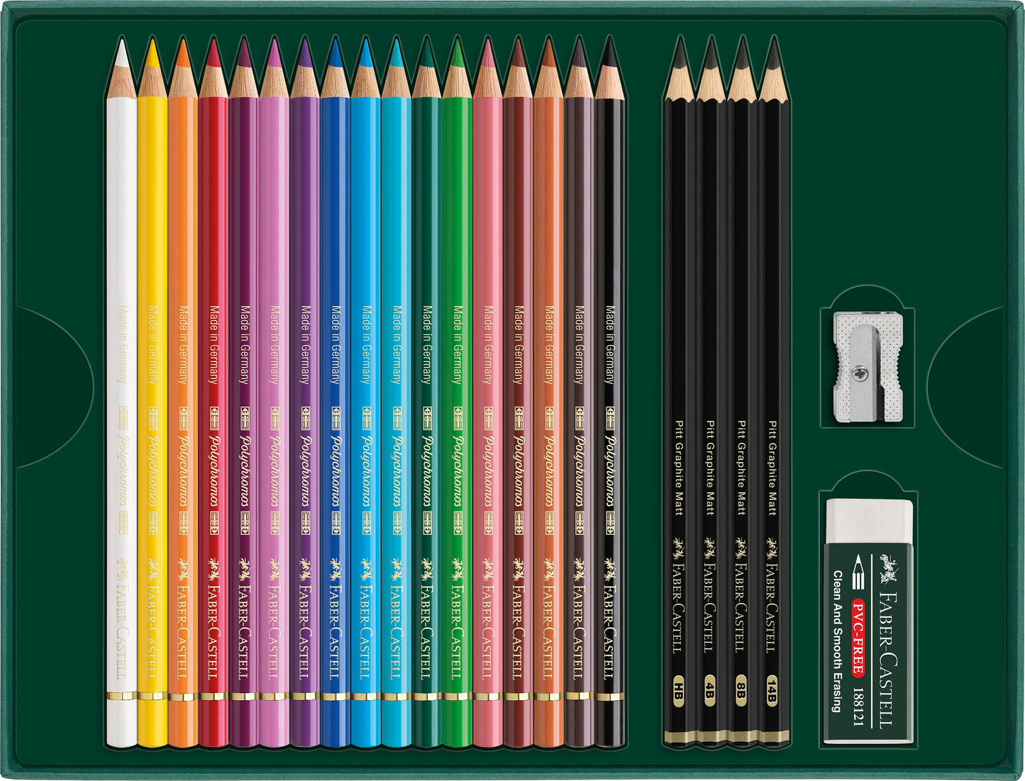 Lapiz Colores FC Potychromos y Pitt Graphite Matt set Edltion x 30 210052