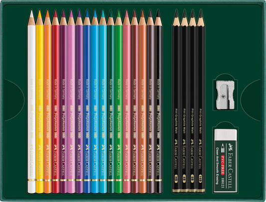 Lapiz Colores FC Potychromos y Pitt Graphite Matt set Edltion x 30 210052