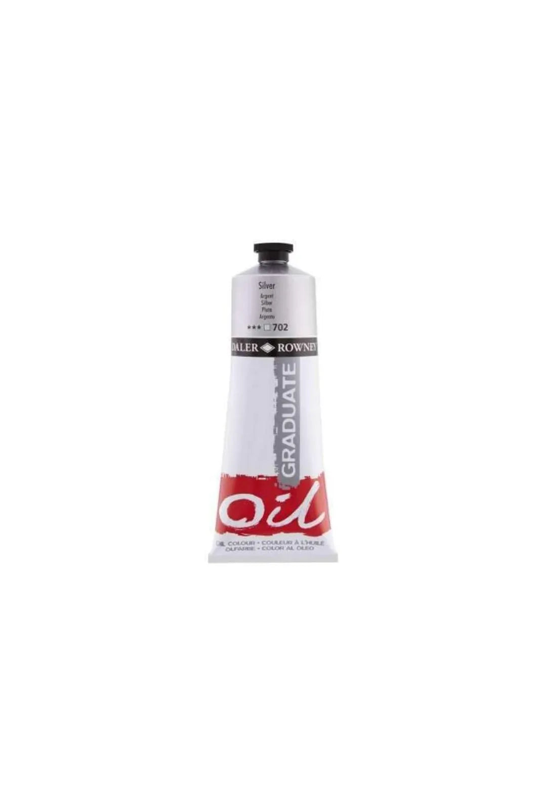 PINTURA AL OLEO GRADUATE 200ML SILVER 702 58313