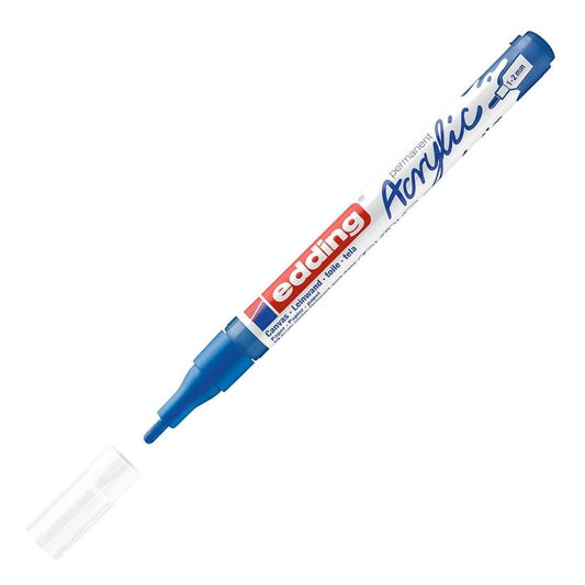 MARCADOR EDDING ACRYLIC 1-2mm AZUL 61-E-5300-903