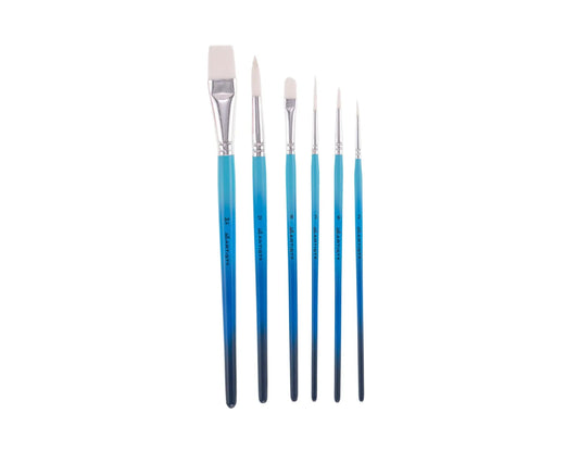 PINCELES HELLO ARTIS ACUARELA SET C6 PZ EHAABR001