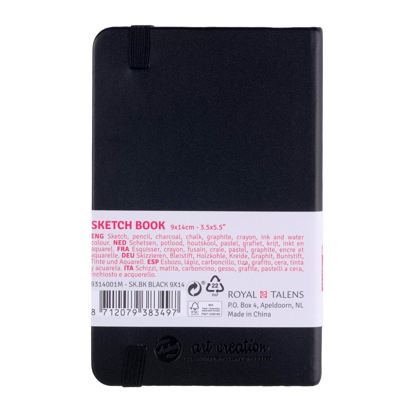 BLOCK SKETCHBOOK TALENTS ART CREATION 9X14CM 80HJ 140GR 28719
