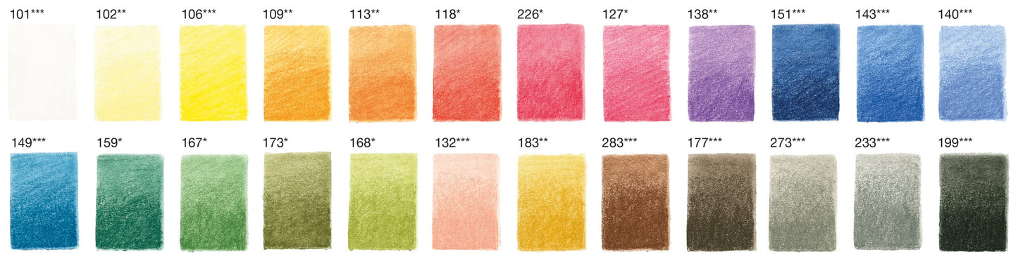 Lapiz Colores FC Pitt Pastel x 24 112124
