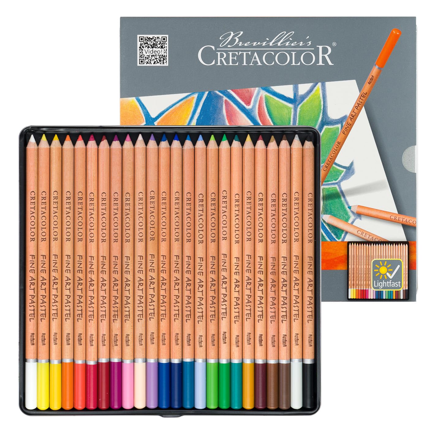 LAPICES PASTEL CRETACOLOR FINE ART EST. MET. CX24 ECC047024