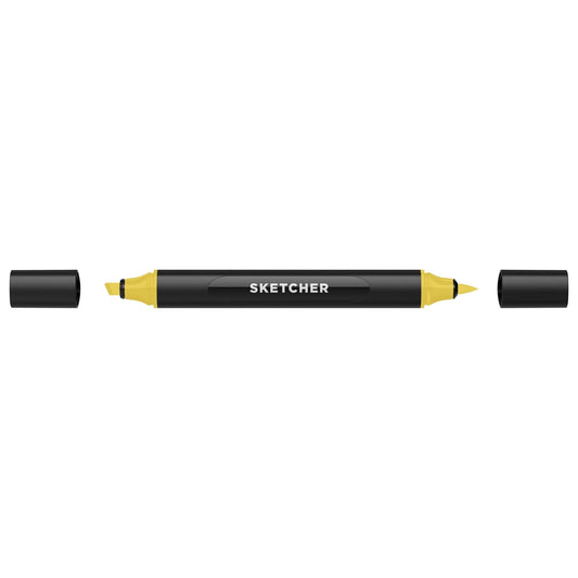 MARCADOR MOLOTOW SKETCHER P. BRUSH-CINCEL MOSTAZA 29104