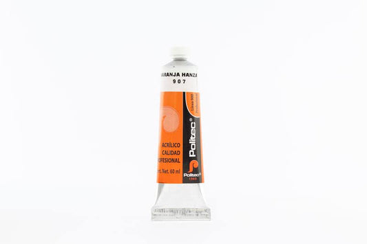 PINTURA ACRILICA POLITEC 60ML L-900 #907 NARANJA ANZA 11923