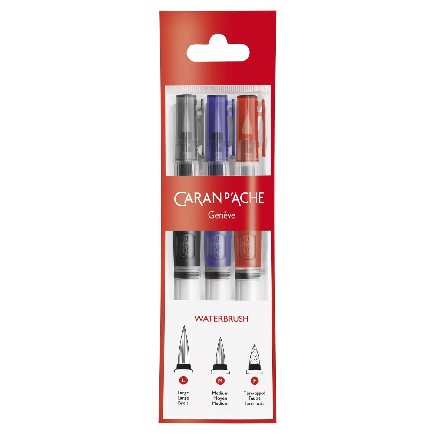 PINCEL CON DEPOSITO CARAN`D ARCHE BLISTER C3 73-115.303