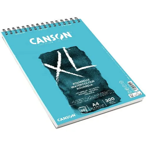 ALBUN CANSON XL AQUARELLE A4 21X29.CM 300G 30HJ GF 62761