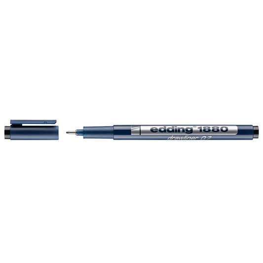 ESTILOGRAFO EDDING 0.7 (0.7MM) NEGRO 61-E-1880-07