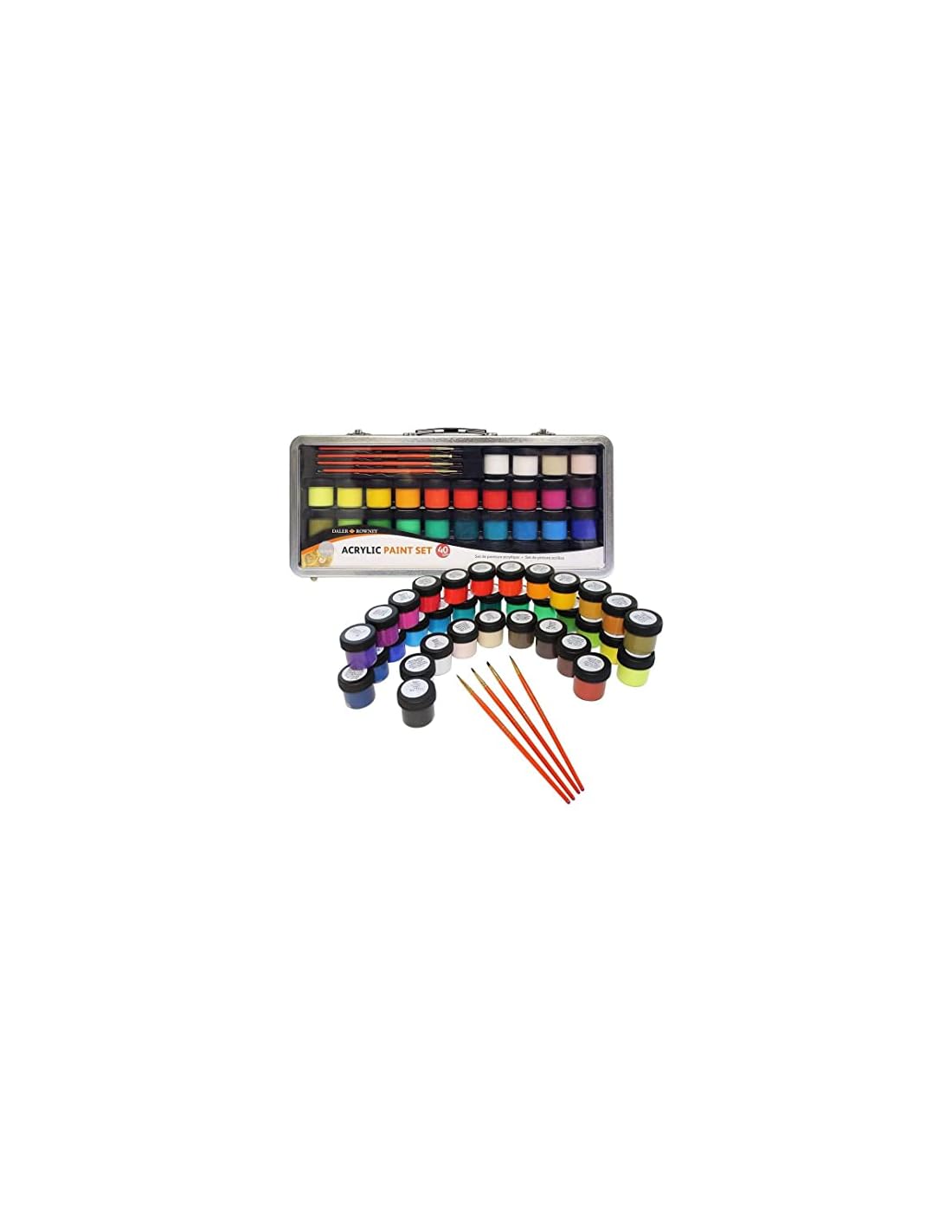 PINTURA ACRILICA SIMPLY SET 38 COLORES 18ML 66426