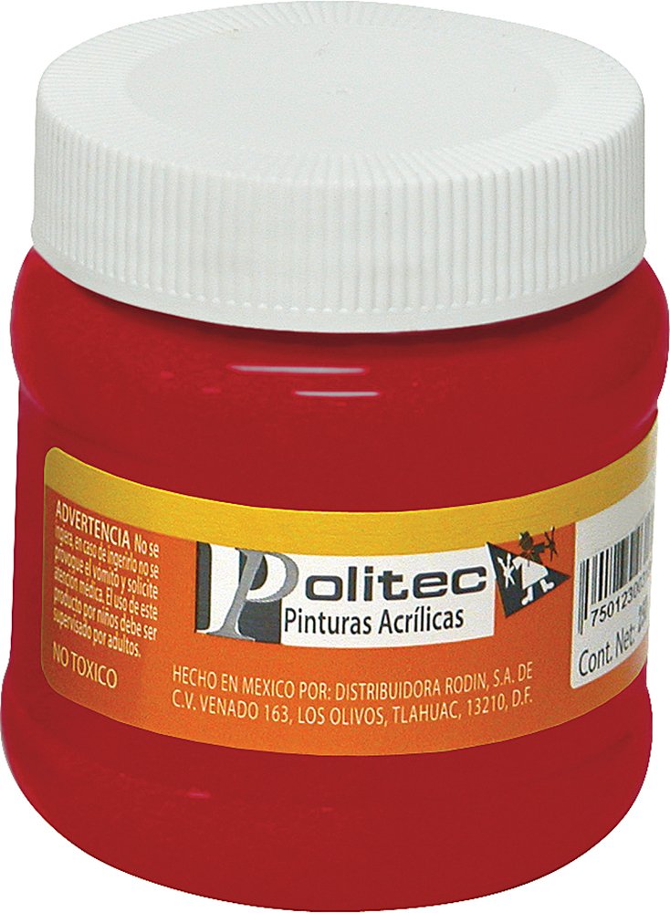 PINTURA POLITEC L-300 250ML 319 CARMIN 14215
