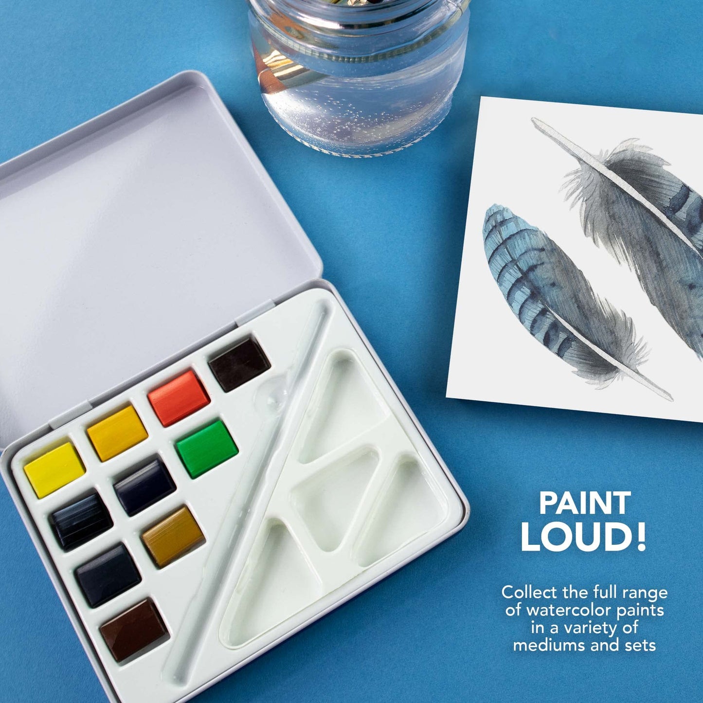 ACUARELA AQUAFINE MINI TRAVEL EST. MET. DE VIAJE CON 10 PASTILLAS 58323