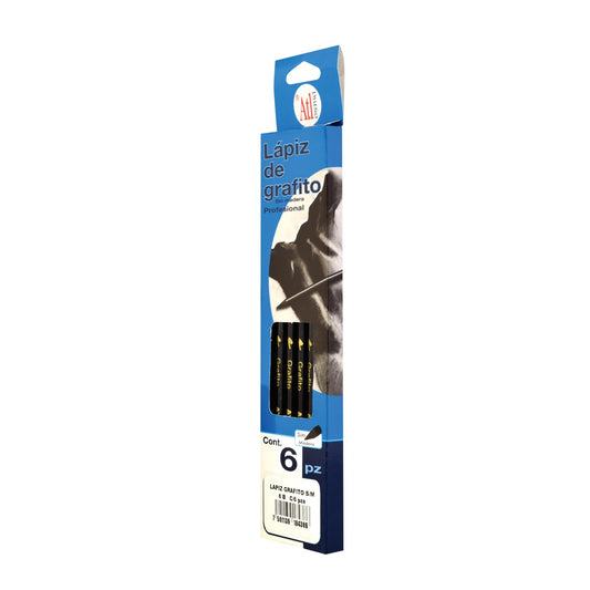 LAPIZ GRAFITO ATL SIN MADERA X6 6B 19626