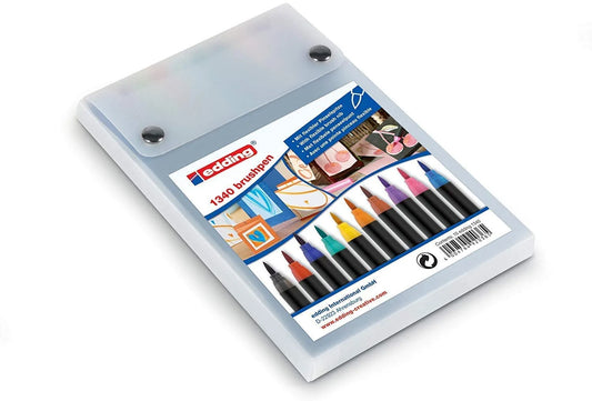 ROTULADOR EDDING BRUSHPEN P.PINCEL FLEX X 10 61-E-1340-10