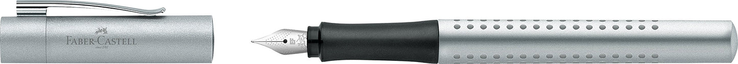 PLUMA ESTILOGRAFA FC GRIP 2011 EF PLATEADO 140992