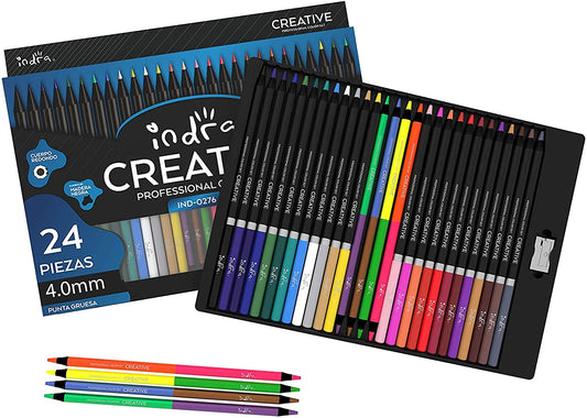 LAPIZ DE COLORES INDRA PROFESIONALES CREATIVE SET 244 IND-0276