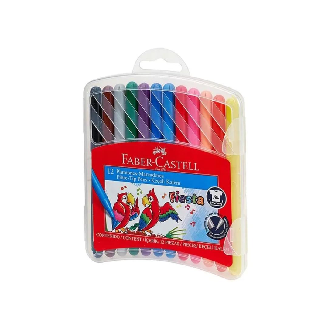 Marcador FC Fiesta Estuche Rigido x 12 555316