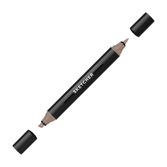 MARCADOR MOLOTOW SKETCHER P. BRUSH-CINCEL GRIS CÁLIDO 3 29134