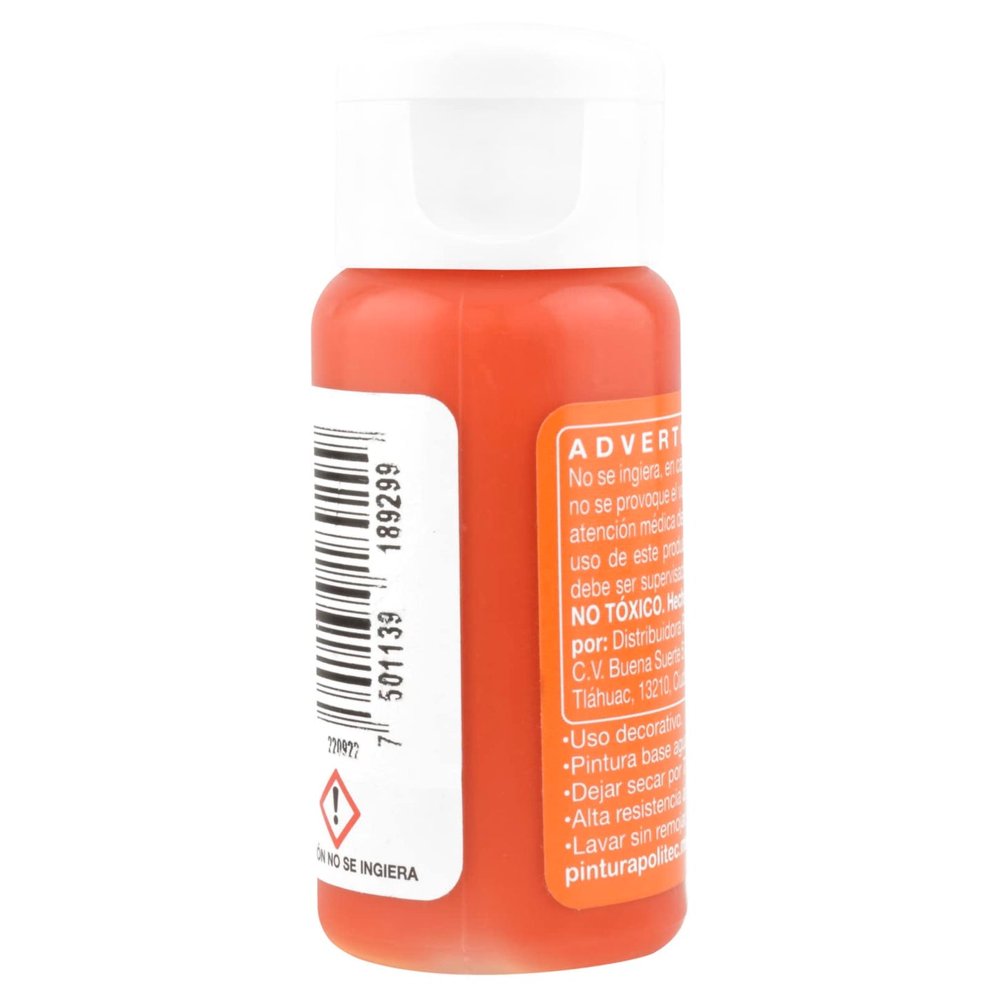 PINTURA POLITEC HOBBY CERAMICA NARANJA 29575