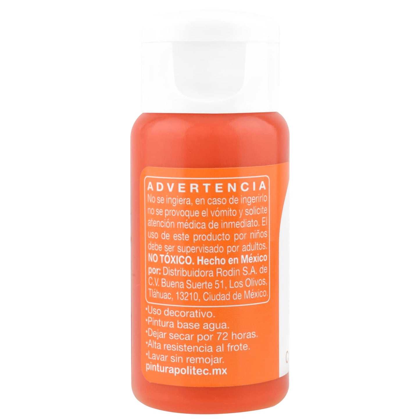 PINTURA POLITEC HOBBY CERAMICA NARANJA 29575