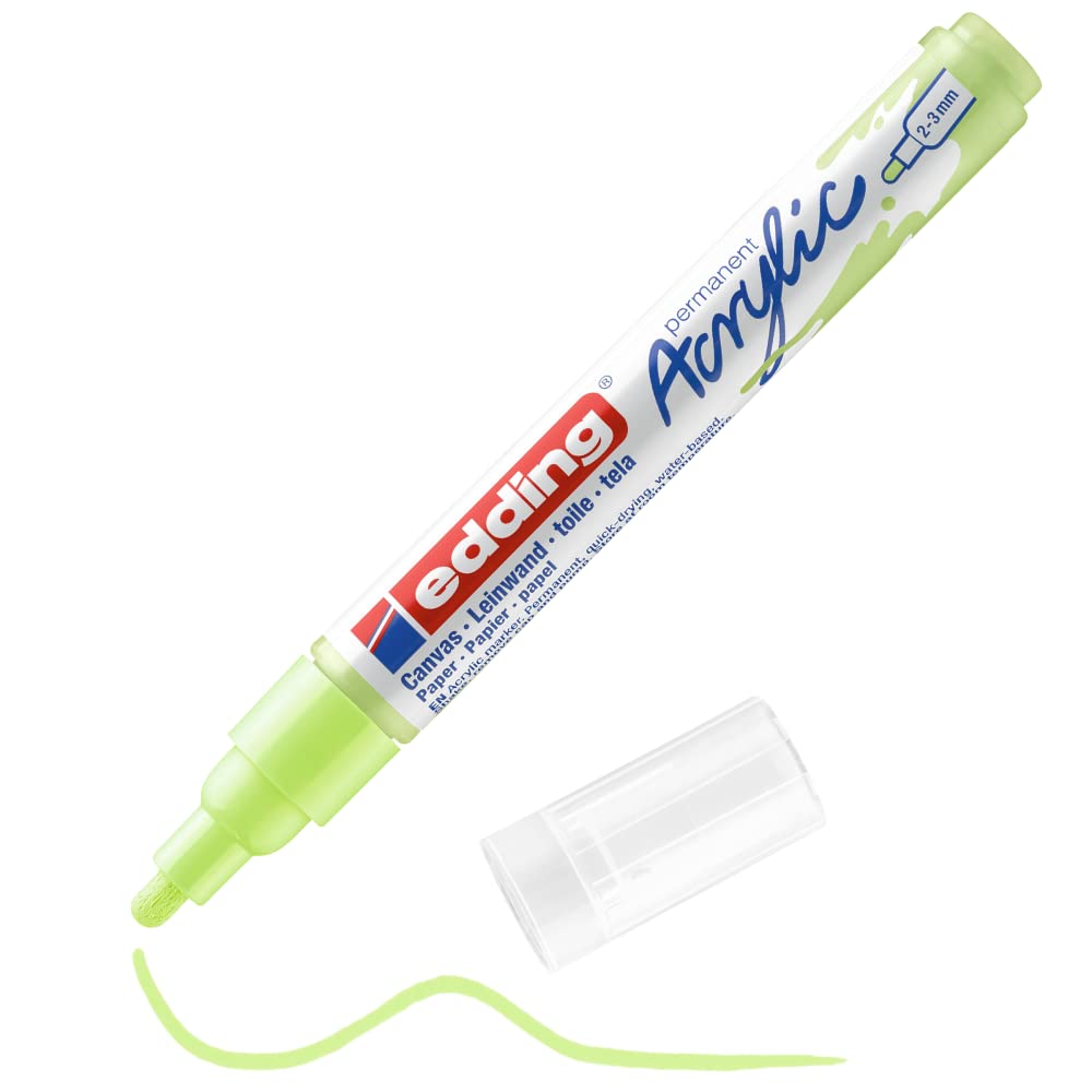 MARCADOR EDDING ACRYLIC 2-3mm VERDE PASTEL 61-E-5100-917