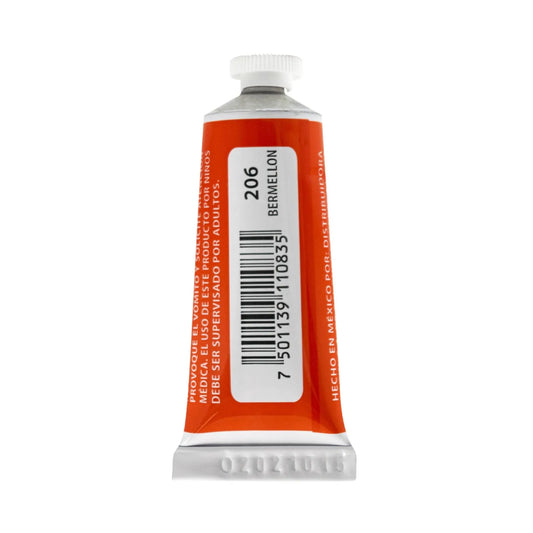PINTURA AL OLEO ATL T-14 40ML BERMELLON NO 206 11470