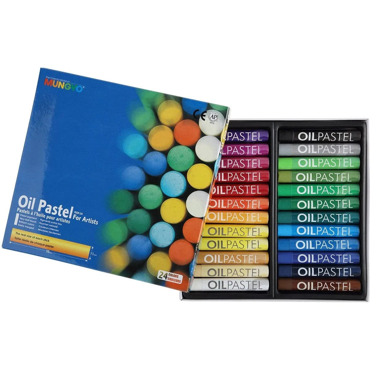 PASTEL AL OLEO MUNGYO MOP 24 FOR ARTISTS 731224