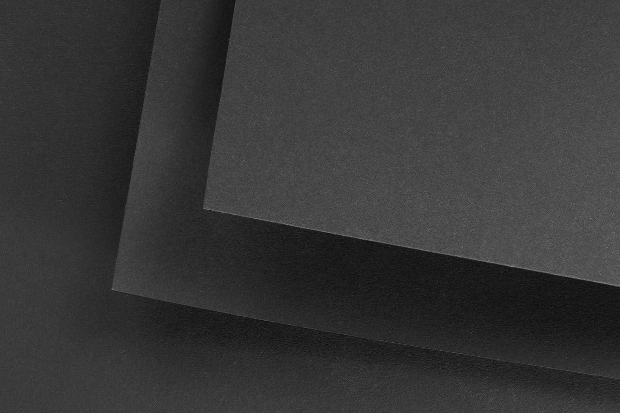 BLOCK FABRIANO BLACK BLACK 20H 21X29.7CM G300 550390
