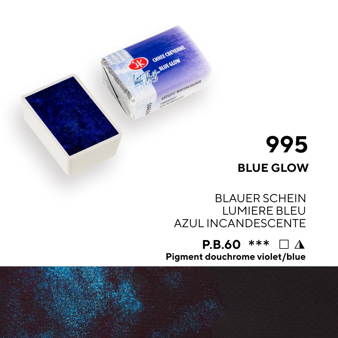 ACUARELAS WHITE NIGHTS EDIC. SHIMMERING AUTUM 8 PASTILLAS EN CAJA DE CARTÓN 350022