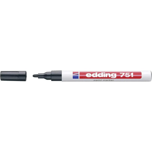MARCADOR EDDING GLOSS PARA DECORAR 1-2MM NEGRO  61-E-751/1 CR-01