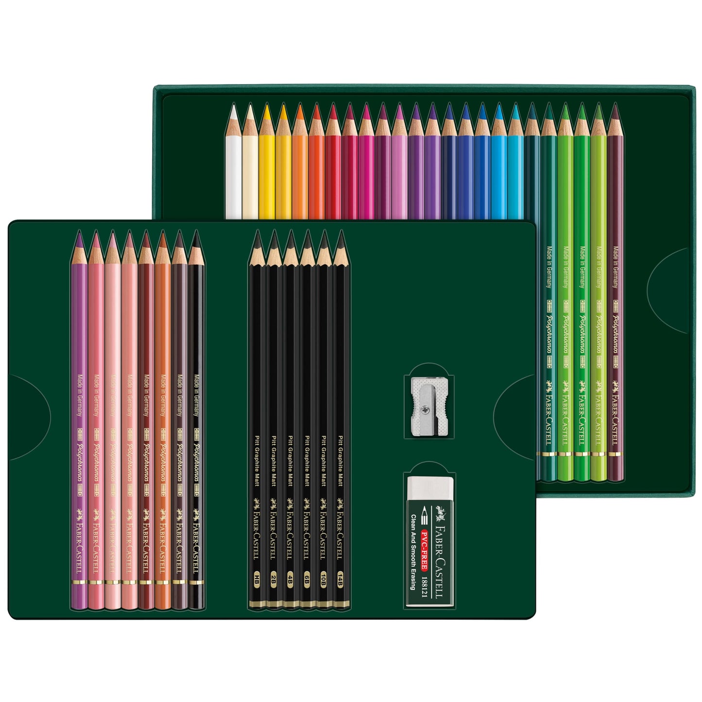 Lapiz Colores FC Potychromos y Pitt Graphite Matt set Edltion x 40 210053