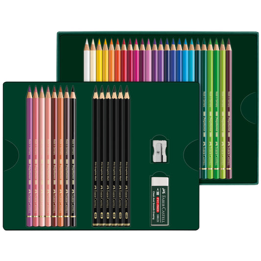 Lapiz Colores FC Potychromos y Pitt Graphite Matt set Edltion x 40 210053
