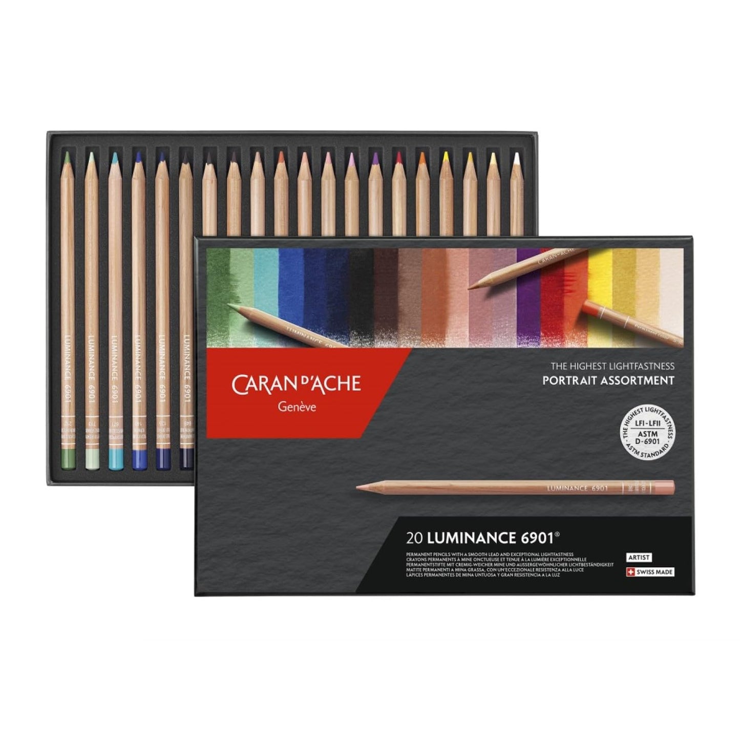 LAPICES DE COLOR CARAN`D ARCHE LUMINANCE RETRATO EST C20 73-6901.920