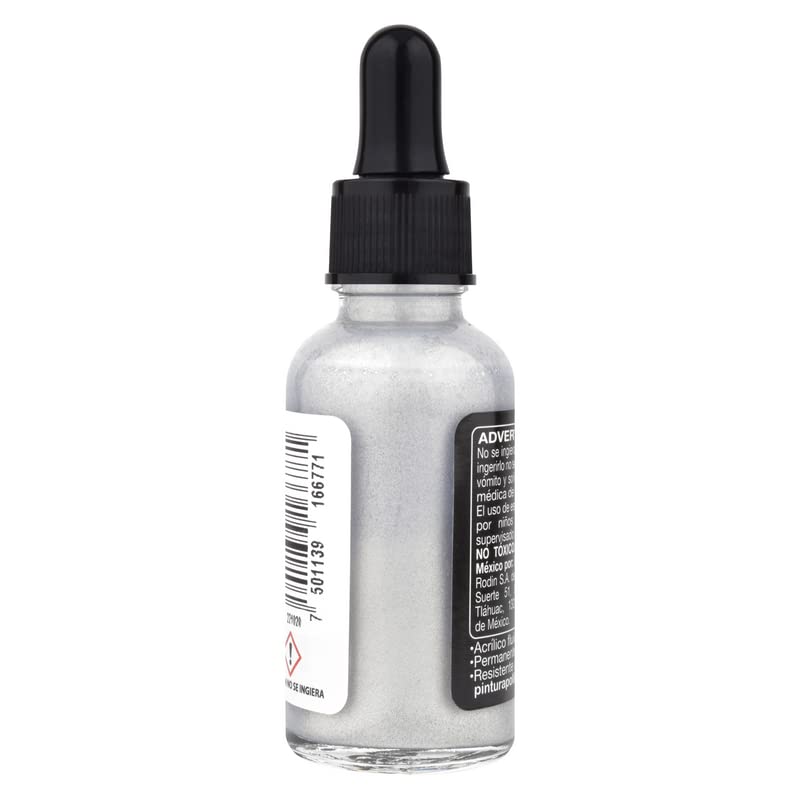 TINTA ACRILICA POLITEC 30ML 701 PLATA 29603