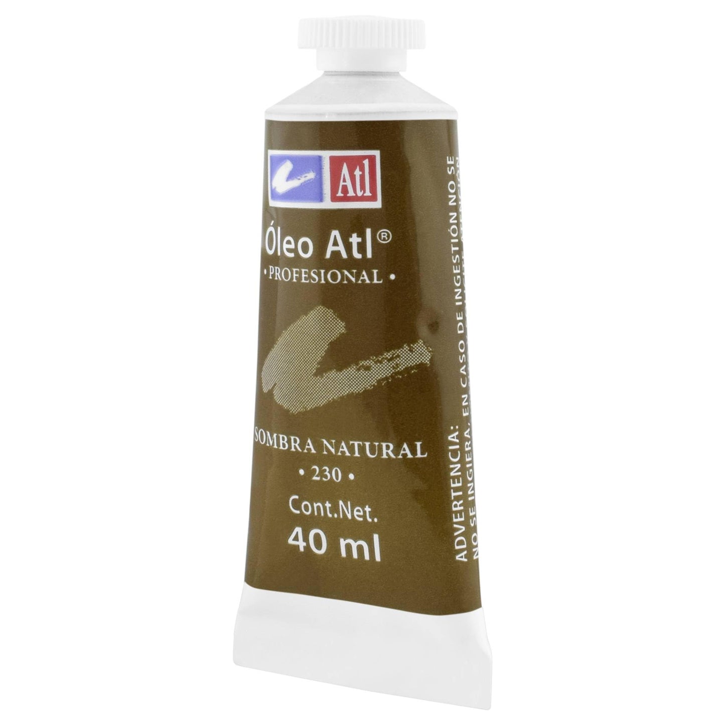PINTURA AL OLEO ATL T-14 40ML SOMBRA NATURAL NO 230 11491