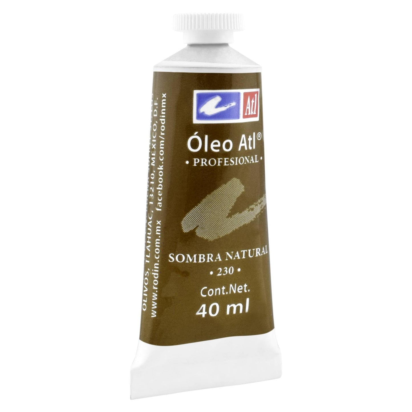 PINTURA AL OLEO ATL T-14 40ML SOMBRA NATURAL NO 230 11491