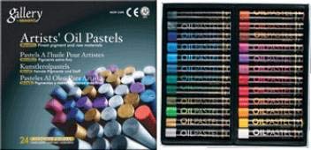 PASTEL AL OLEO MUNGYO MOP 24MN METALICOS 731124