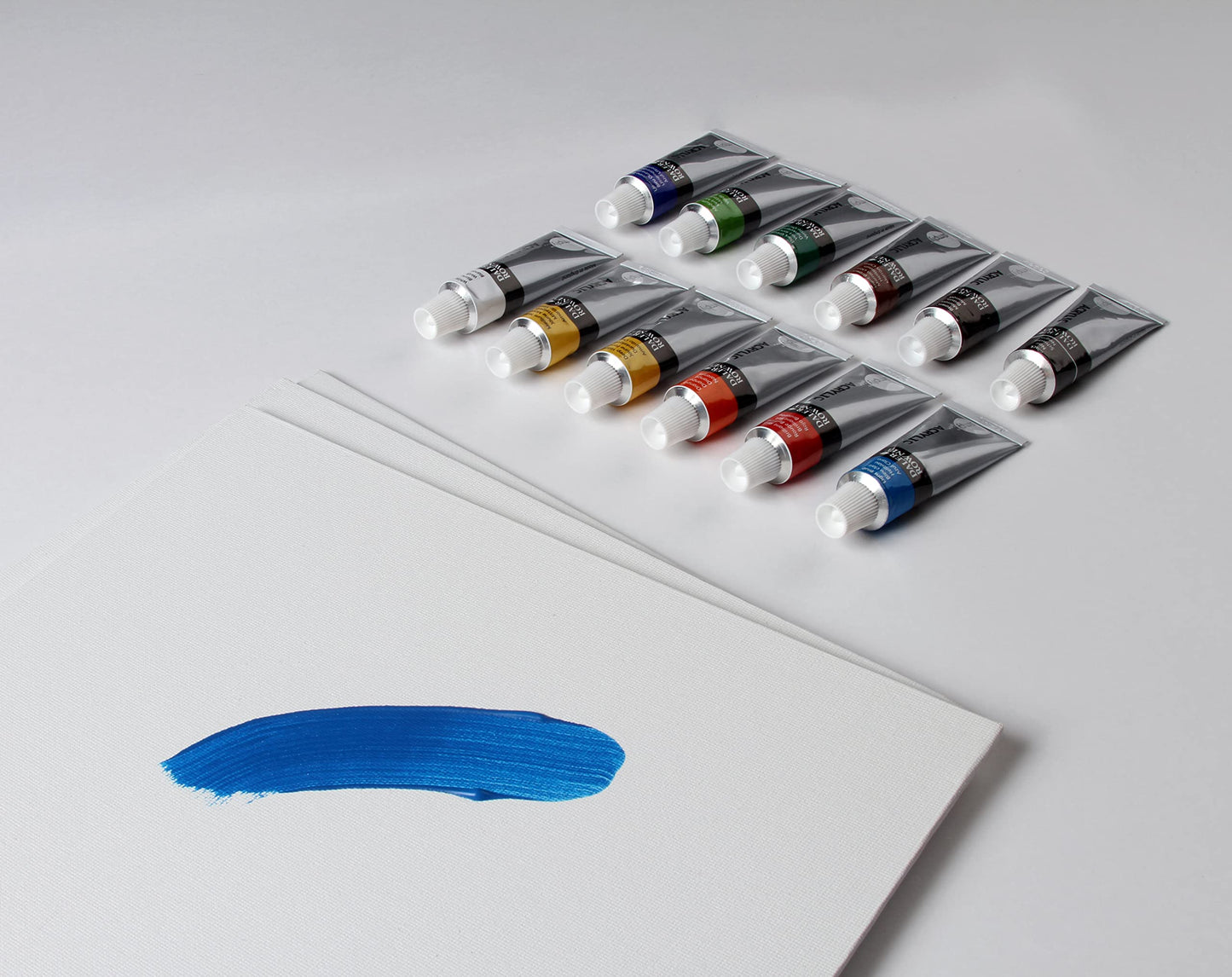 PINTURA ACRILICA SIMPLY 16PC STARTER SET LIENZO Y PINCELES 66425