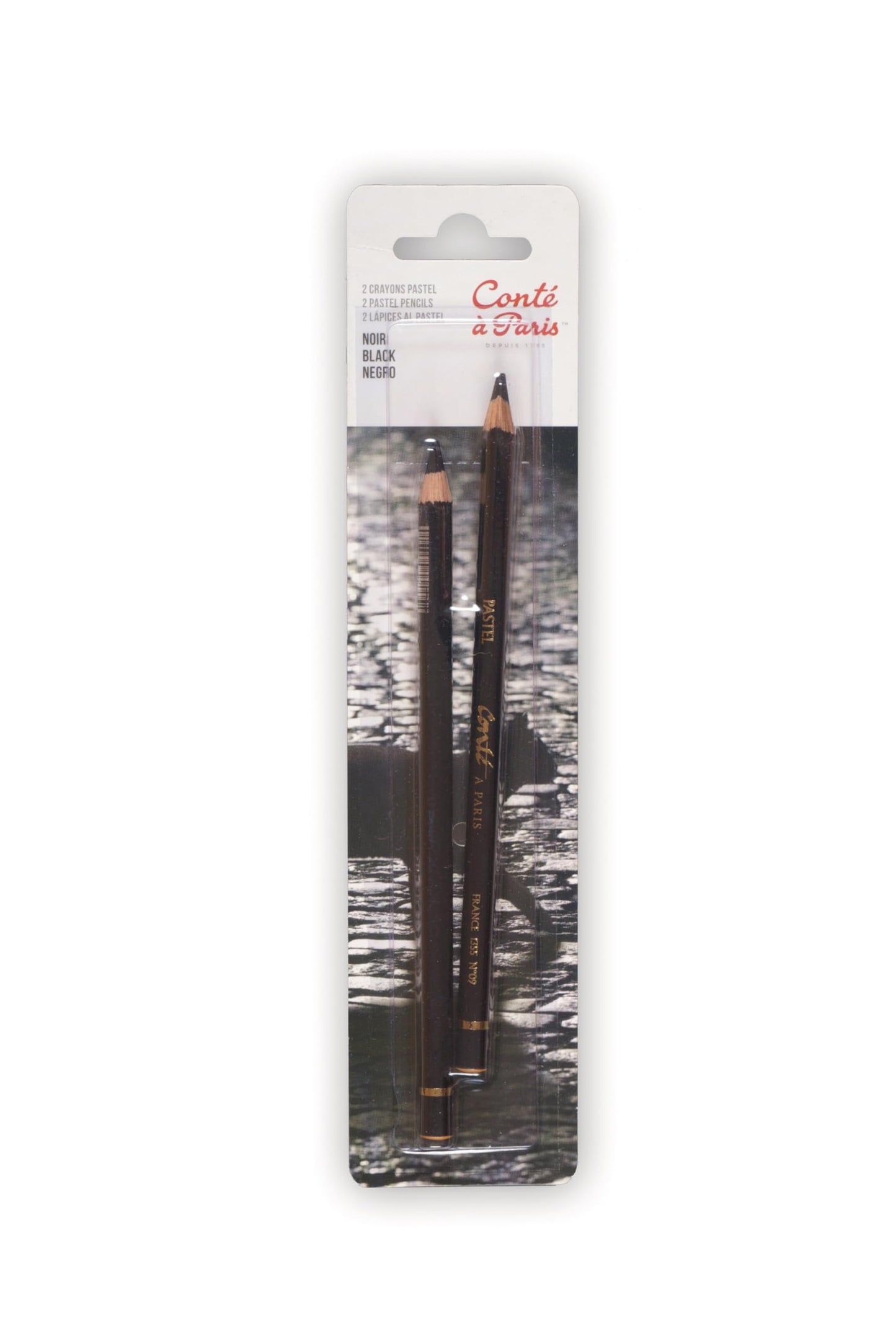 LAPIZ PASTEL CONTE NEGRO BL C2 11327
