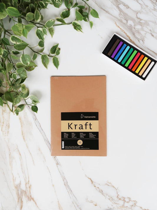 CUADERNO HAHNEMÜHLE SKETCH KRAFT 120G A5 24.8X21 CM 22589
