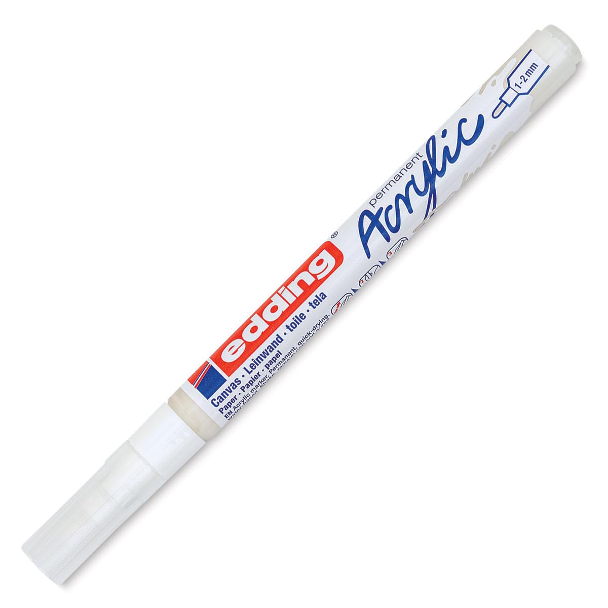 MARCADOR EDDING ACRYLIC 1-2mm BLANCO 61-E-5300-922