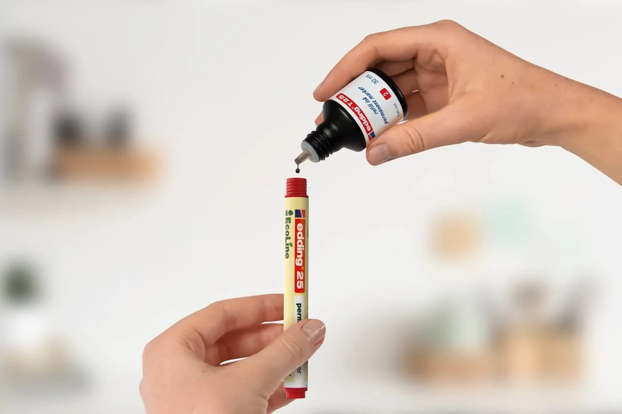 TINTA EDDING RECARGA MARCADOR PERMANENTE 30ML POR GOTEO AZUL 61-E-T25-03