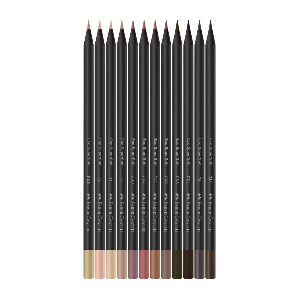 LAPIZ COLOR FC SUPER SOFT BLACK EDITION X 12 TONO PIEL 210713