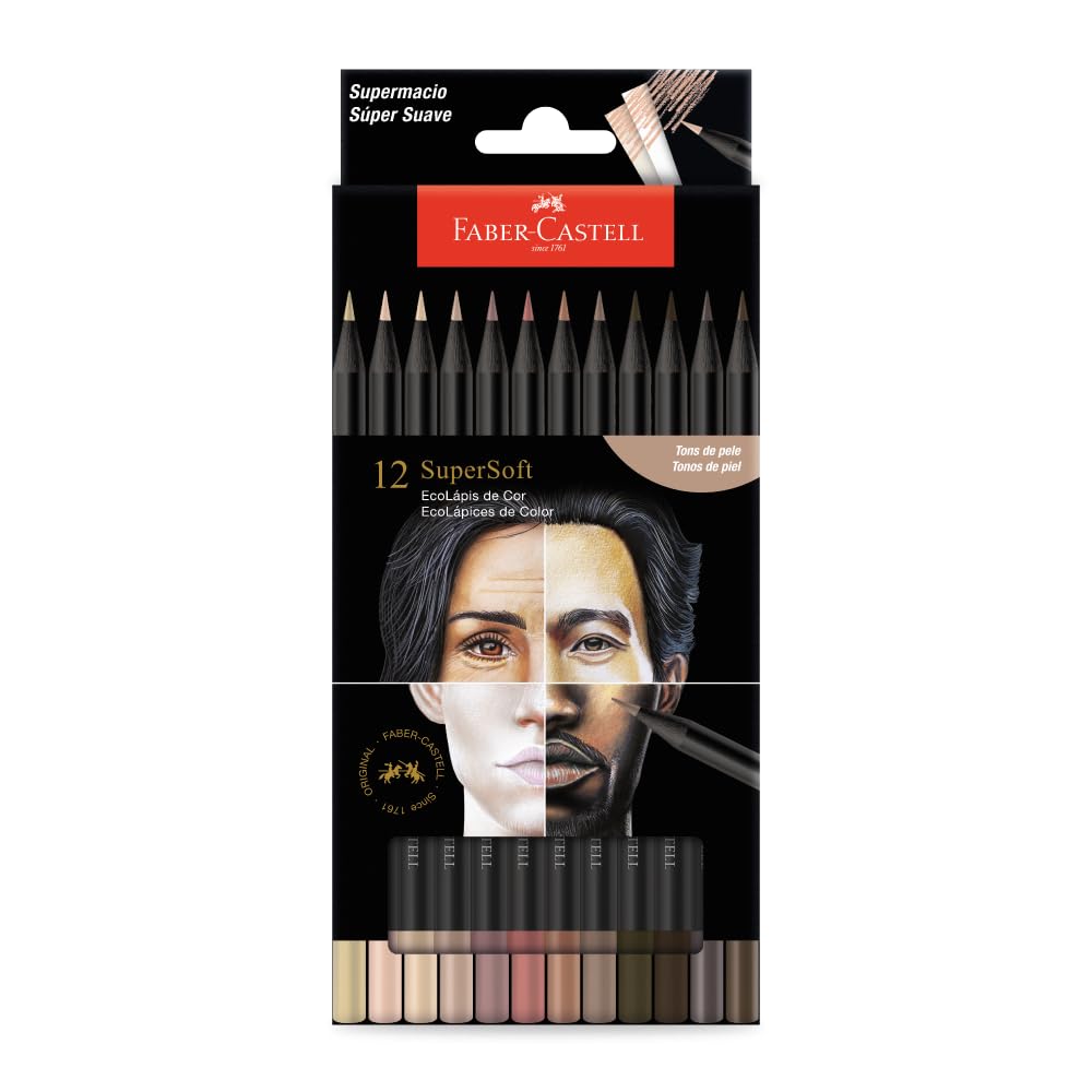 LAPIZ COLOR FC SUPER SOFT BLACK EDITION X 12 TONO PIEL 210713