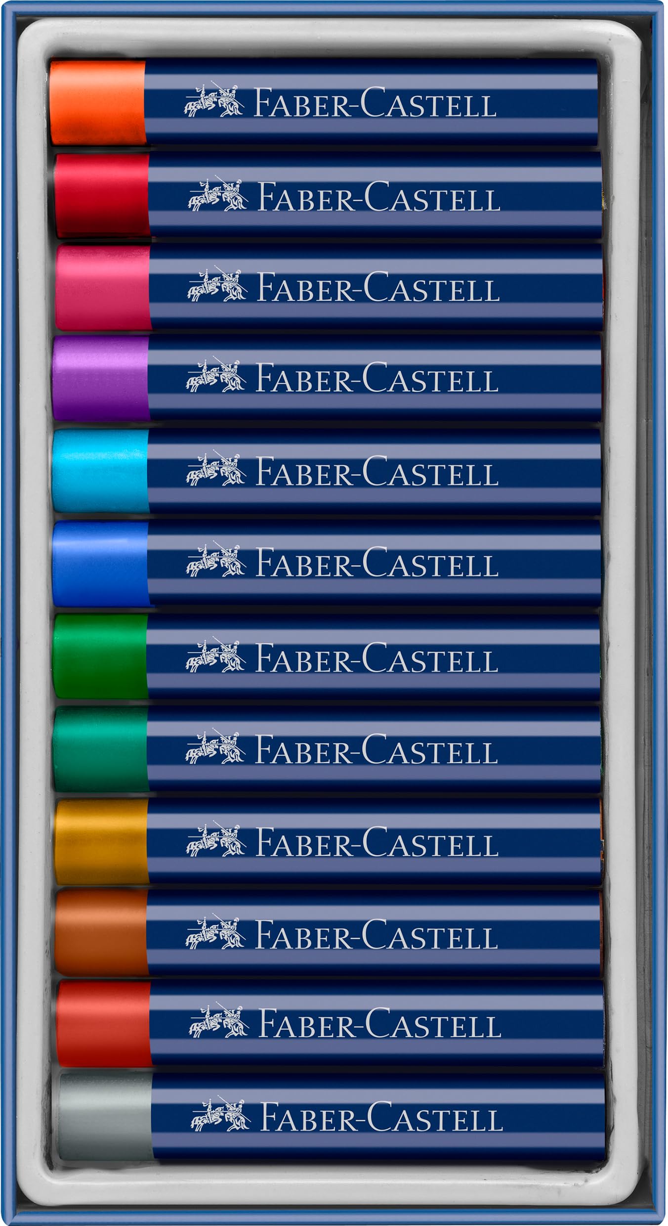 Pastel al Oleo FC colores metalicos x 12 127014