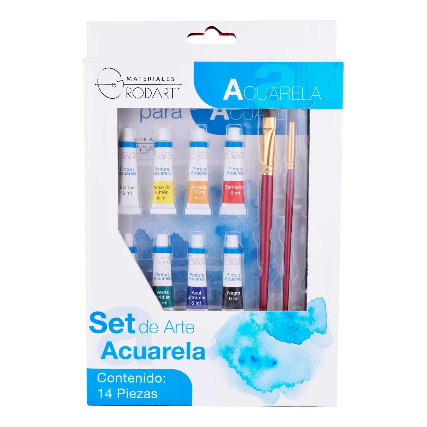 PINTURA ACUARELA RODART X 14 PZA 30088