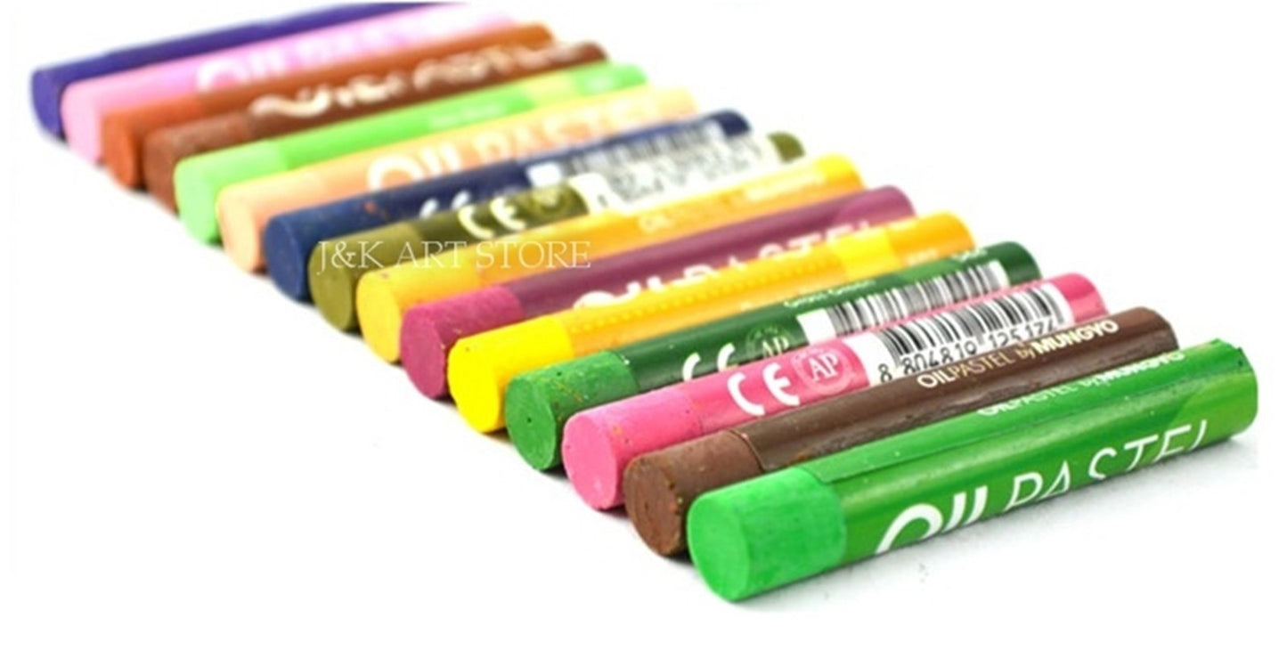 PASTEL AL OLEO MUNGYO MOP 24MF METALICOS 731125