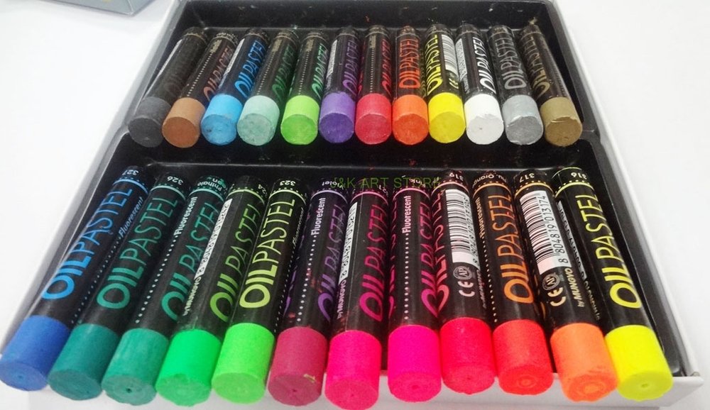 PASTEL AL OLEO MUNGYO MOP 24MF METALICOS 731125